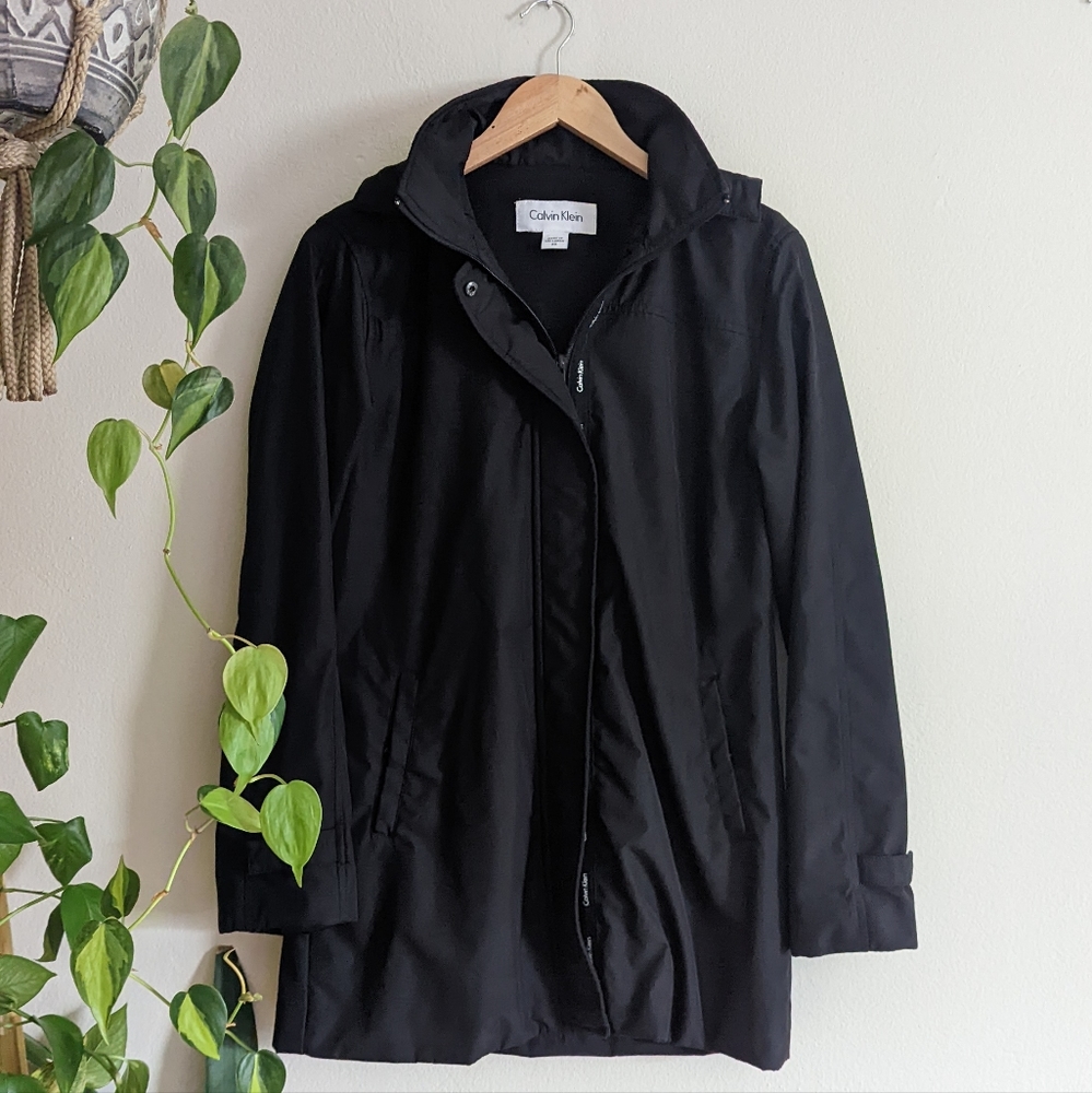 Calvin Klein | Medium-Weight Hooded Jacket Black